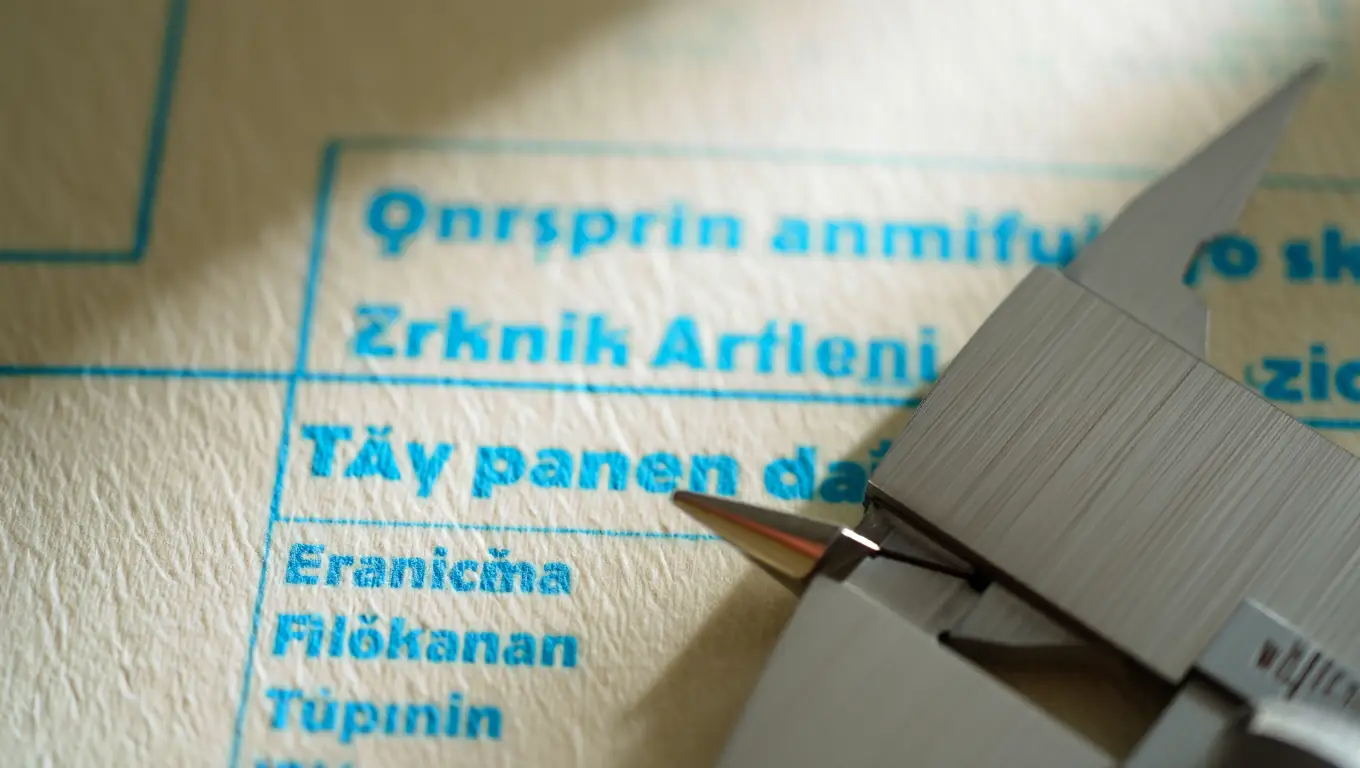 Turkish Patent Drawing Caption Translation Expertise