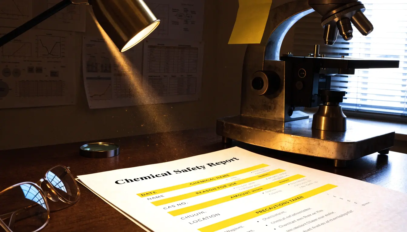 Chemical Risk Assessment Turkish Translation Expertise