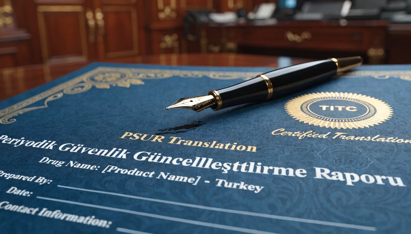 Pharmacovigilance Turkish Translation Expertise