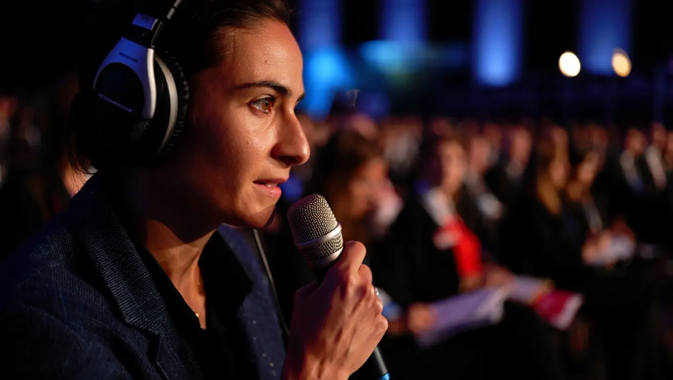 Professional Turkish simultaneous interpretation for live conferences and hybrid events