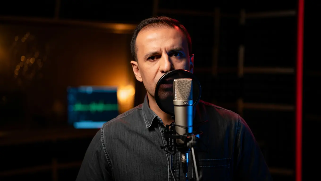 Professional Turkish voice-over recording studio with native Turkish voice talent