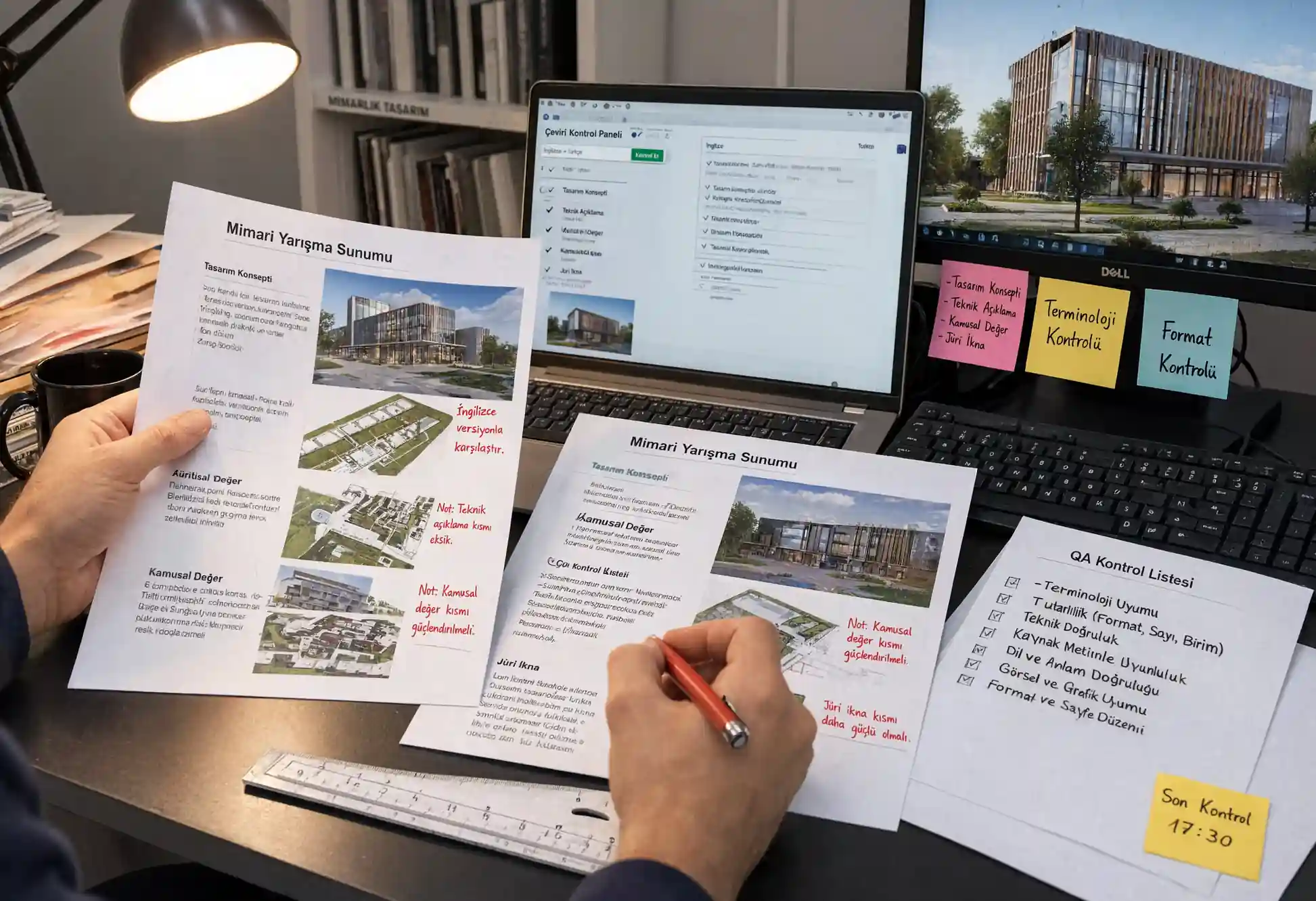 Turkish Architecture Bid Presentation Translation: Why Design Intent Gets Lost Before the Jury Scores localization QA workflow