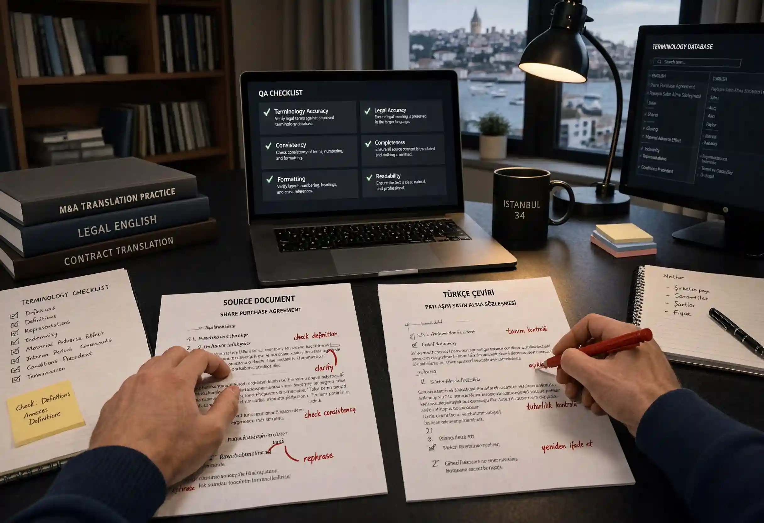 Turkish Cross-Border M&A Contract Translation: Why Closing Risk Starts With One Ambiguous Obligation localization QA workflow