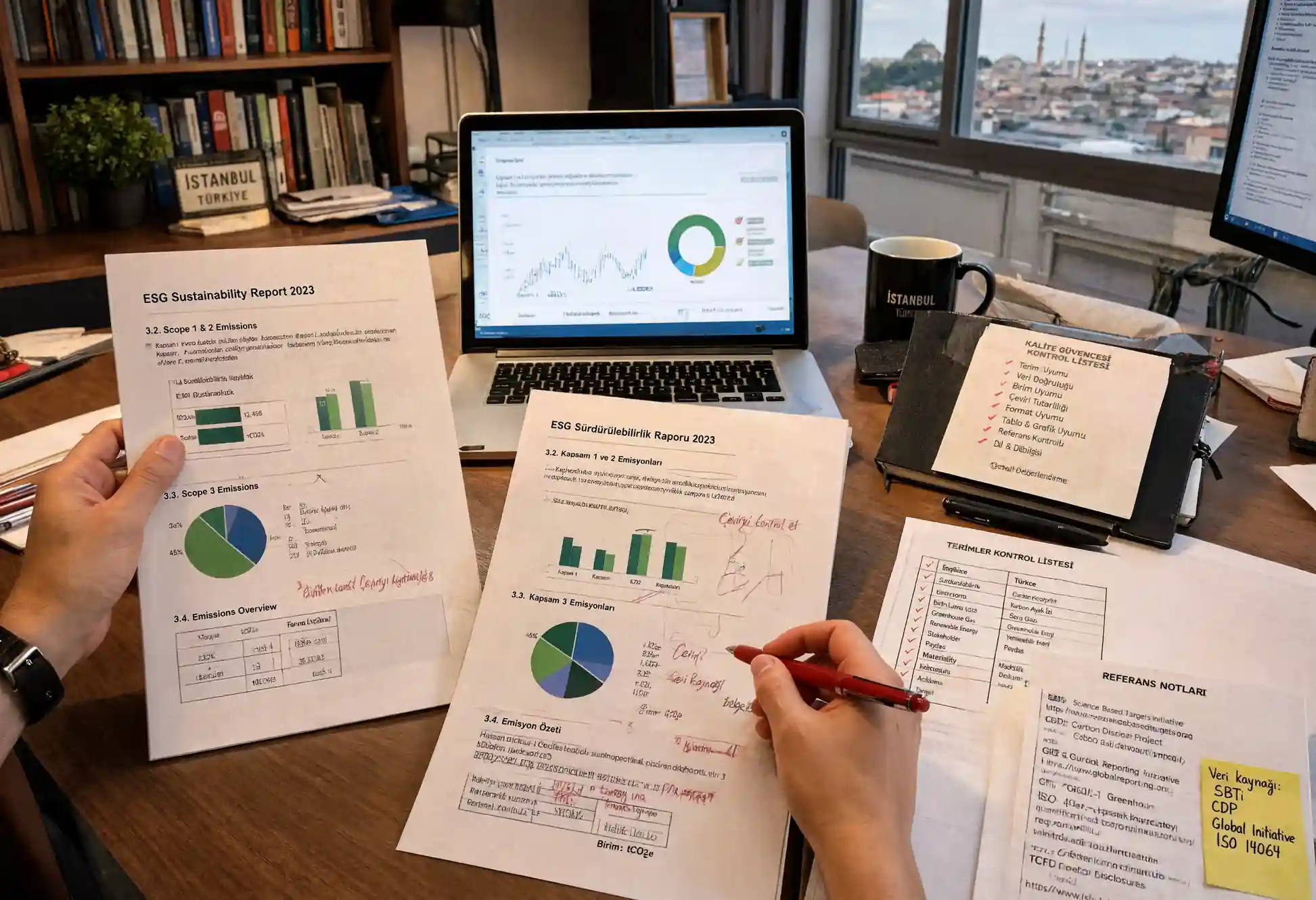 Turkish ESG Sustainability Report Translation: Why Greenwashing Risk Starts With One Overconfident Claim localization QA workflow