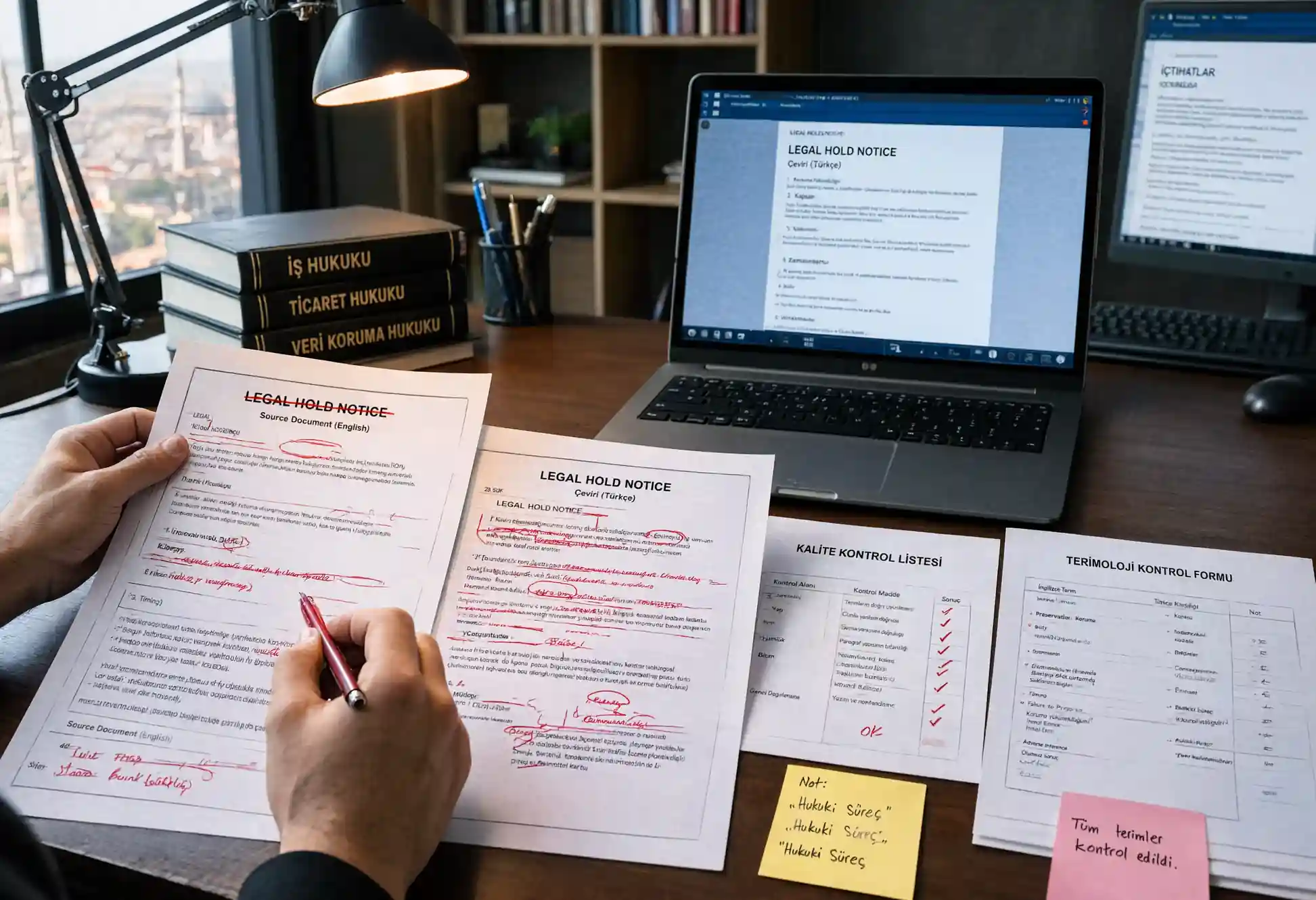 Turkish Legal Hold Notice Translation: Why Litigation Risk Starts With Unclear Preservation Language localization QA workflow