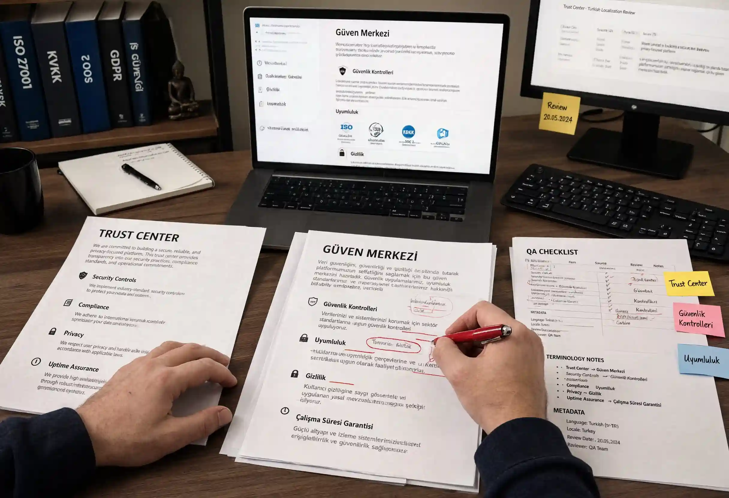 Turkish SaaS Trust Center Localization: Why Security Procurement Stalls When Assurance Language Feels Generic localization QA workflow